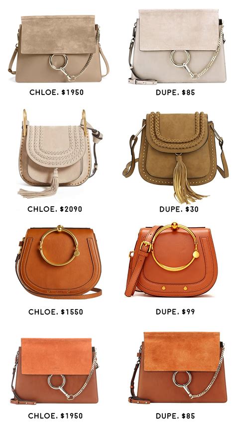 chloe purse look alike|best chloe inspired handbags.